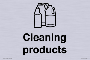 Dementia Cleaning products sign